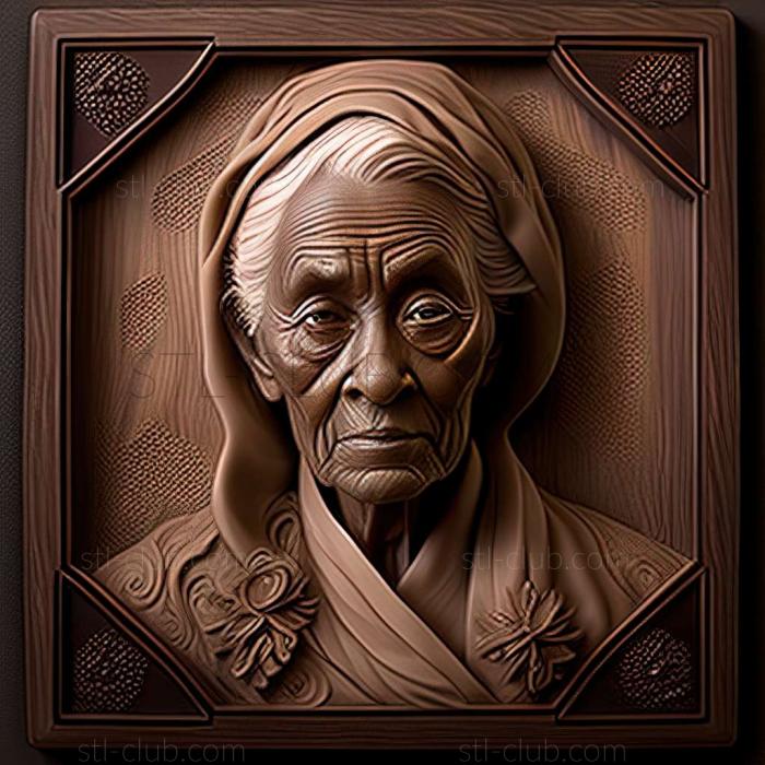 3D model Mabel Dwight American artist (STL)